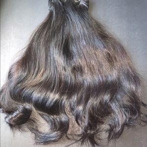 3 bundles of RAW CAMBODIAN straight/wavy hair